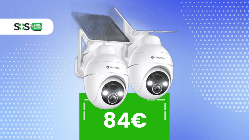 Immagine di Doppia sicurezza, metà dubbi: il kit da 2 telecamere WiFi che sta spopolando