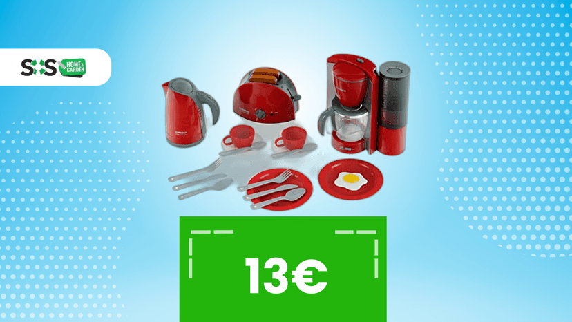 Immagine di Un set per la prima colazione completo a 13€? Sì, ma è un giocattolo per bambini