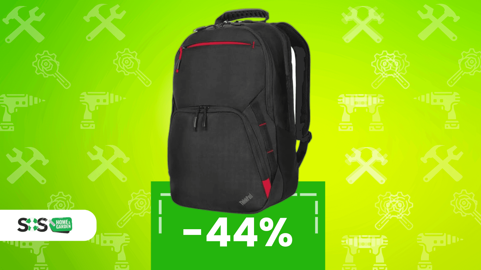Immagine di Perfetto per studio o lavoro: lo zaino Lenovo oggi costa meno della media