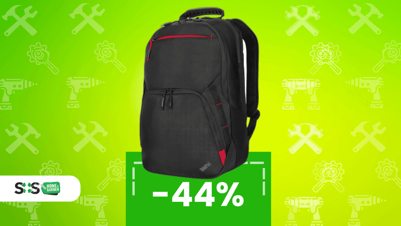 Immagine di Perfetto per studio o lavoro: lo zaino Lenovo oggi costa meno della media
