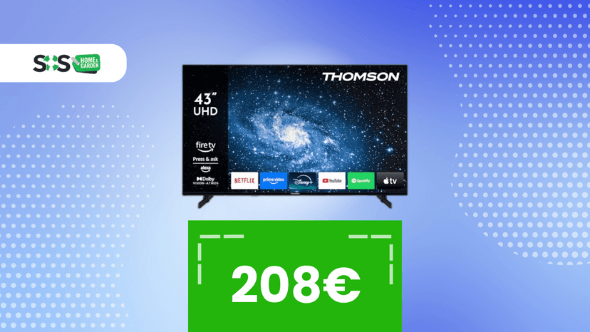 Immagine di TV con Fire TV integrato a soli 208€! Non è di Amazon, ma è imperdibile