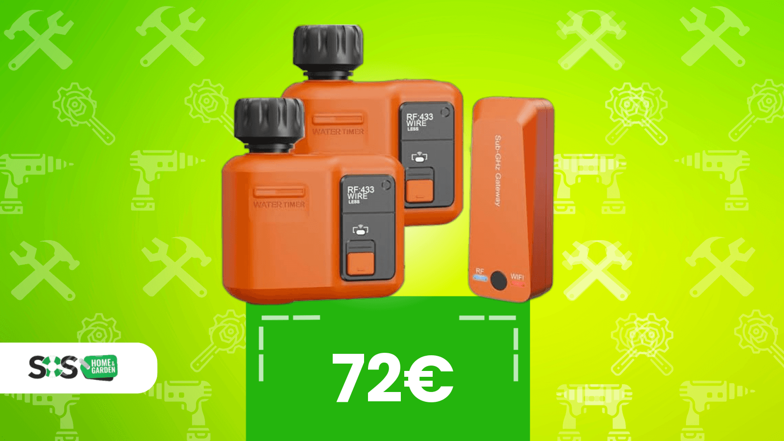 Immagine di Irrigazione smart: aggiorna il tuo sistema con un modello WiFi in offerta