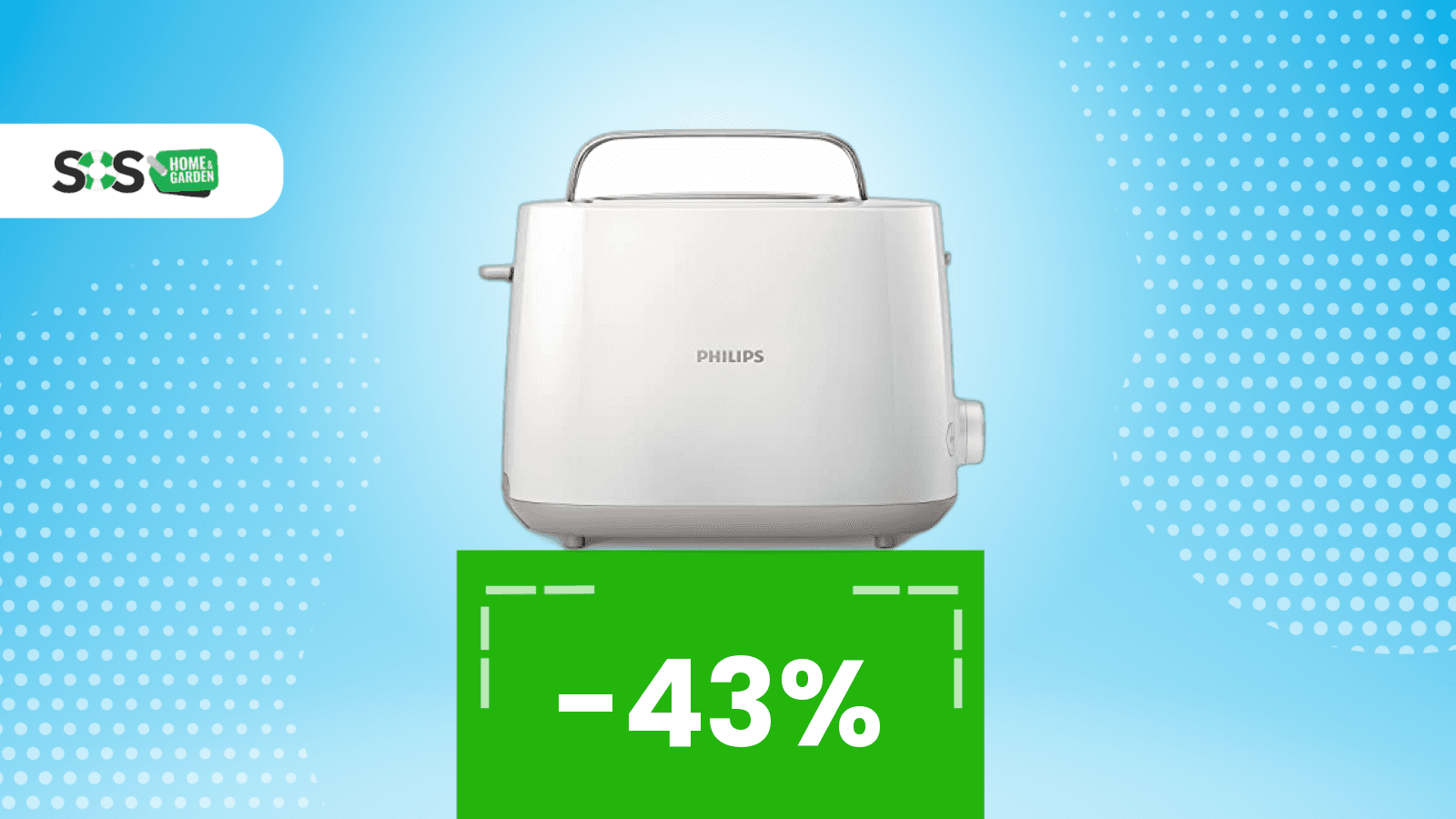 Immagine di Vuoi il meglio anche a colazione? Questo tostapane è quello giusto (-43%)