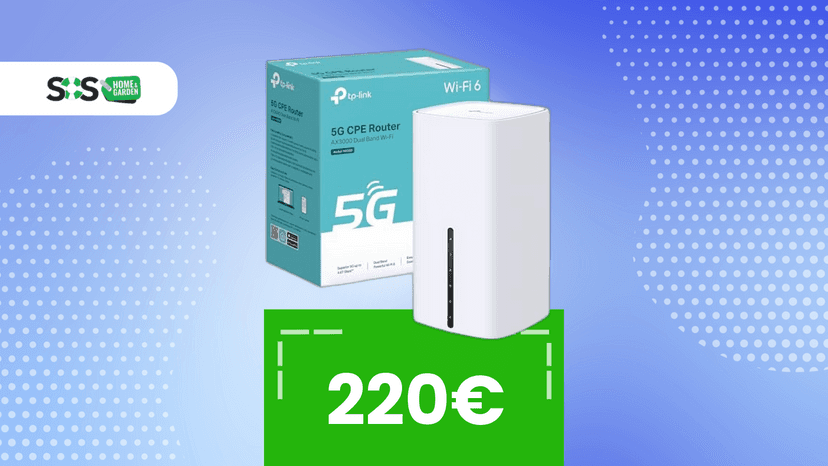 Immagine di Vuoi il 5G? Approfitta del router top in offerta oggi
