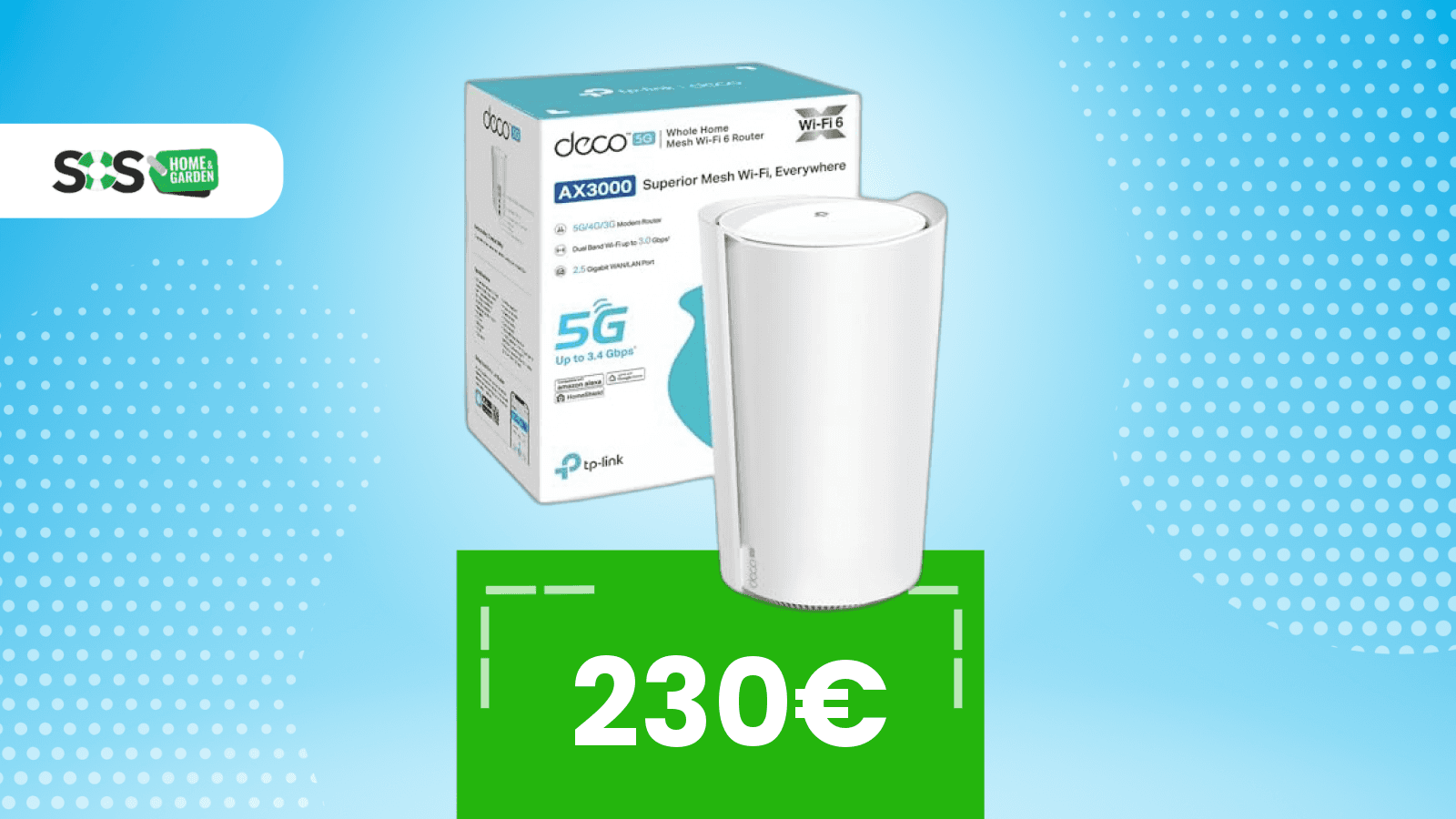 Immagine di Oltre 300€ per alcuni, meno di 230€ per te: il router 5G che conviene