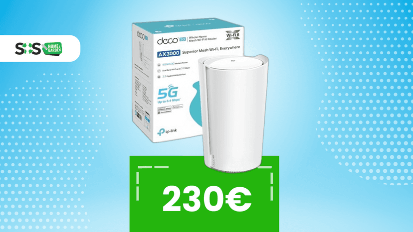 Immagine di Oltre 300€ per alcuni, meno di 230€ per te: il router 5G che conviene