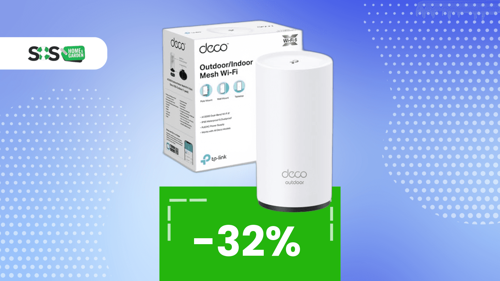 Immagine di Dentro casa? No. Questo router dà il meglio fuori (-32%)