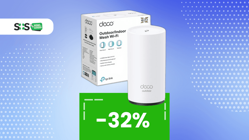 Immagine di Dentro casa? No. Questo router dà il meglio fuori (-32%)