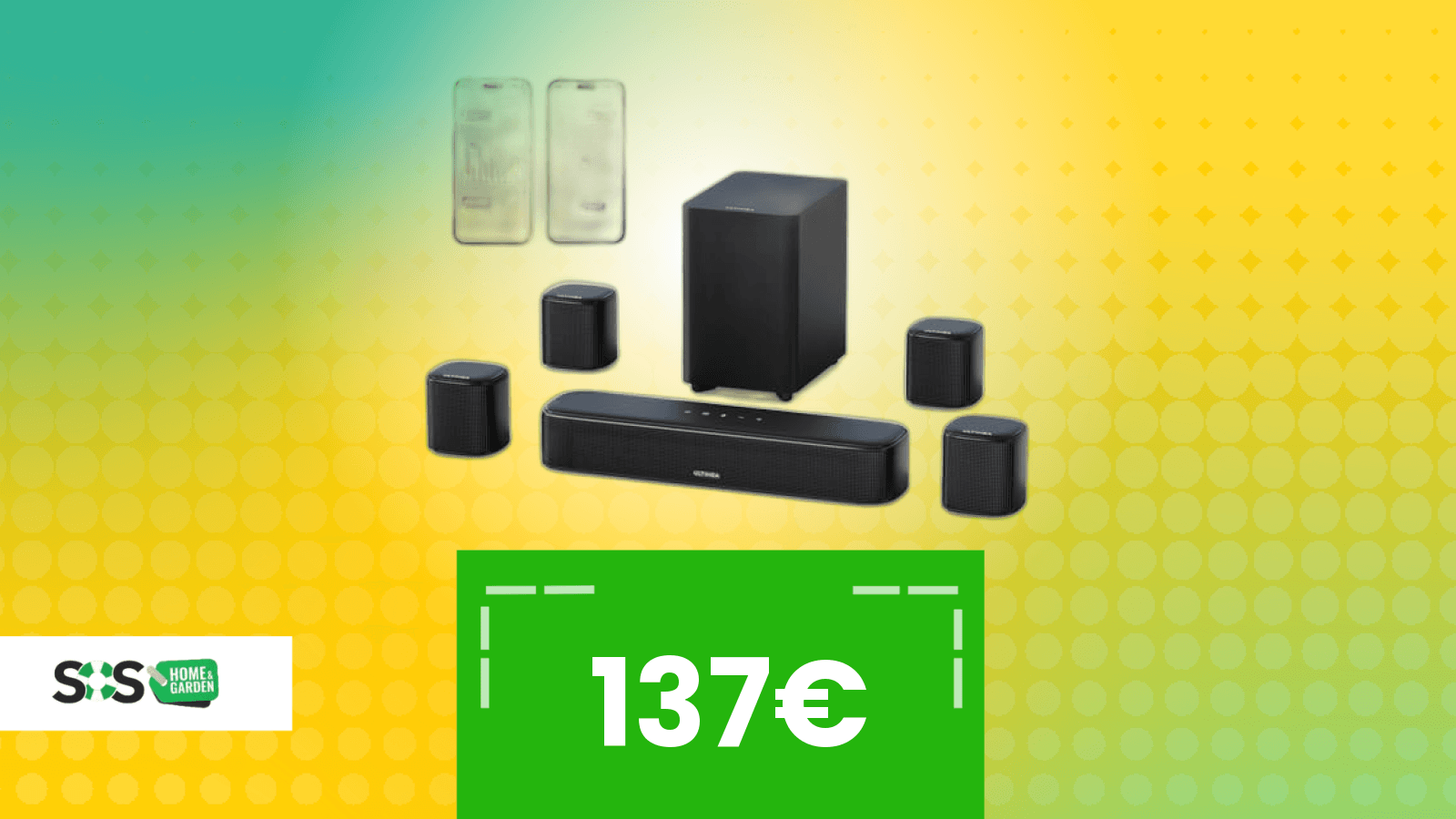 Immagine di Altoparlanti surround costosi? Ora bastano 137€ per vivere un cinema a casa