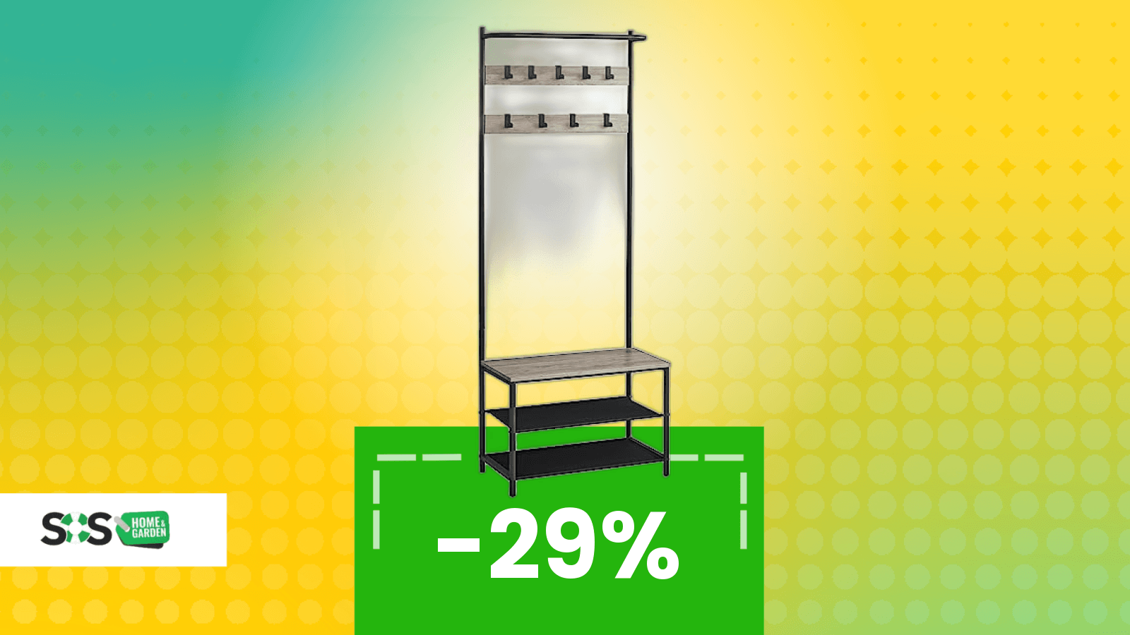 Immagine di Super sconto su un appendiabiti che non ha bisogno di sembrare altro