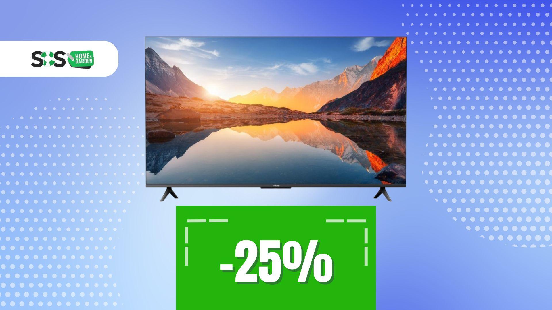 Immagine di Xiaomi e Amazon fanno squadra. Questa TV 55" ora costa meno di 300€