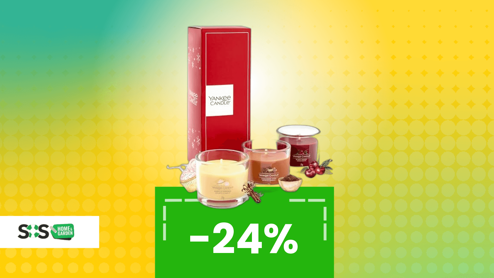 Immagine di Anticipa il Natale con questo set regalo di Yankee Candle a soli 11€!