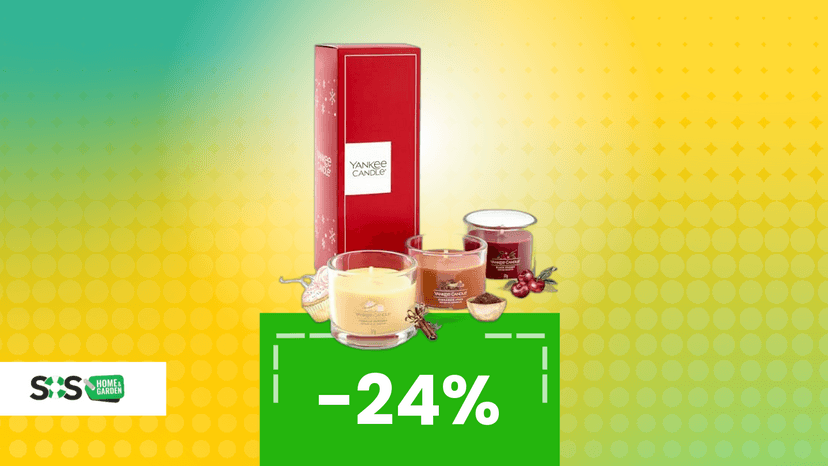 Immagine di Anticipa il Natale con questo set regalo di Yankee Candle a soli 11€!