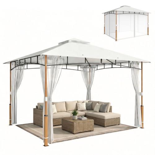 Immagine di Outsunny 3x3.6 m Doppio Tetto