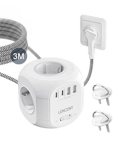 Immagine di LENCENT Cubo Multipresa 8 in 1