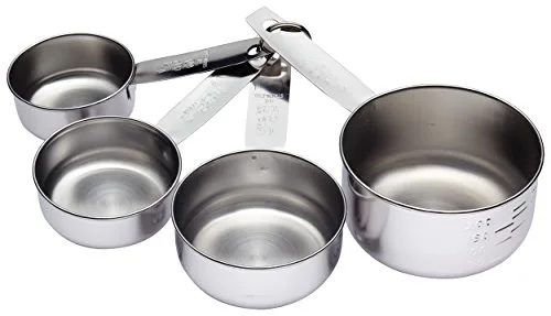 Kitchen Craft set 4 dosatori inox: immagine del prodotto