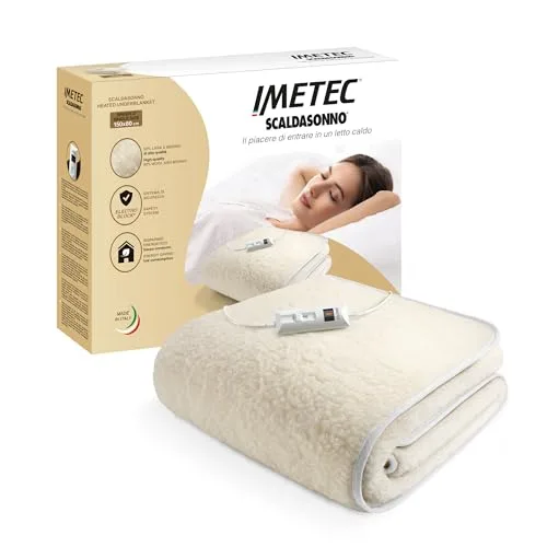 Imetec Scaldasonno singolo merino 150×80: immagine del prodotto