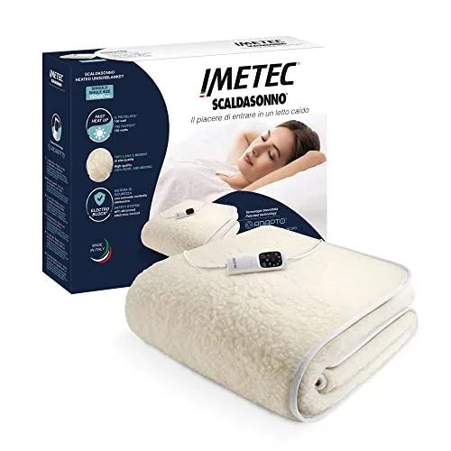 Imetec Scaldasonno Adapto singolo merino 150×80: immagine del prodotto