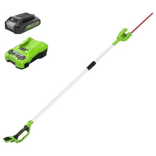 Greenworks G24PH51K2 ad asta: immagine del prodotto