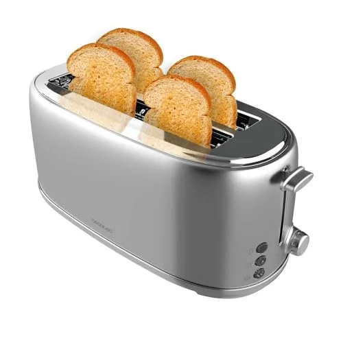 Cecotec Toast&Taste 1600 Retro Inox: immagine del prodotto