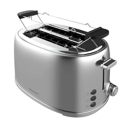 Cecotec Toast&Taste 1000 Retro Inox: immagine del prodotto