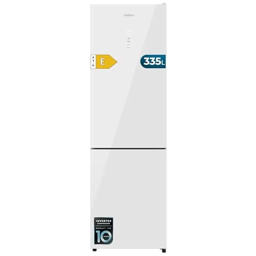Cecotec CoolMarket Combi 335 White Glass: immagine del prodotto